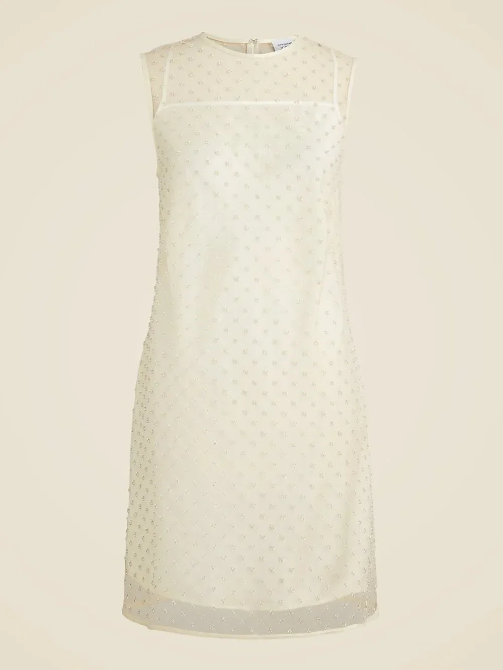 Anna October© X J.Crew Layered Mini Dress in Textured Satin (No Tulle) 6 #A3086
